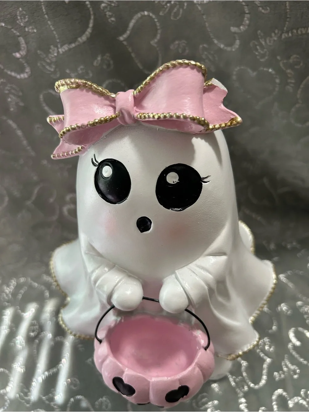 NEW Mystic Large Blush Kids Pink & White Ghost Costume Trick-or-Treat Accessory